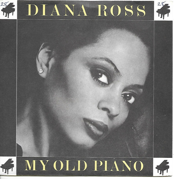 Diana Ross : My Old Piano (7", Single, Sol)