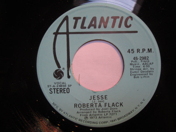 Roberta Flack : Jesse (7", Mono, Promo, SP )