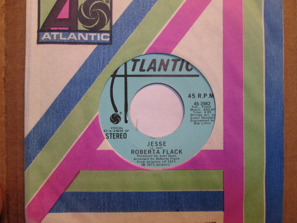 Roberta Flack : Jesse (7", Mono, Promo, SP )
