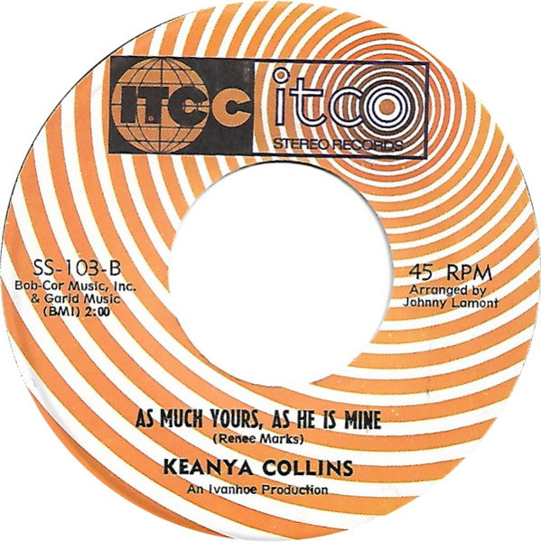 Keanya Collins : You Don't Own Me (7", Single)
