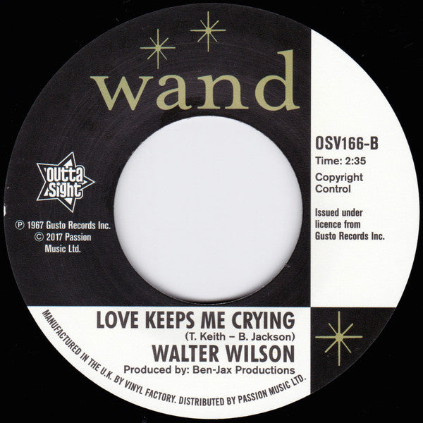Lou Lawton / Walter Wilson : Knick Knack Patty Wack / Love Keeps Me Crying (7")