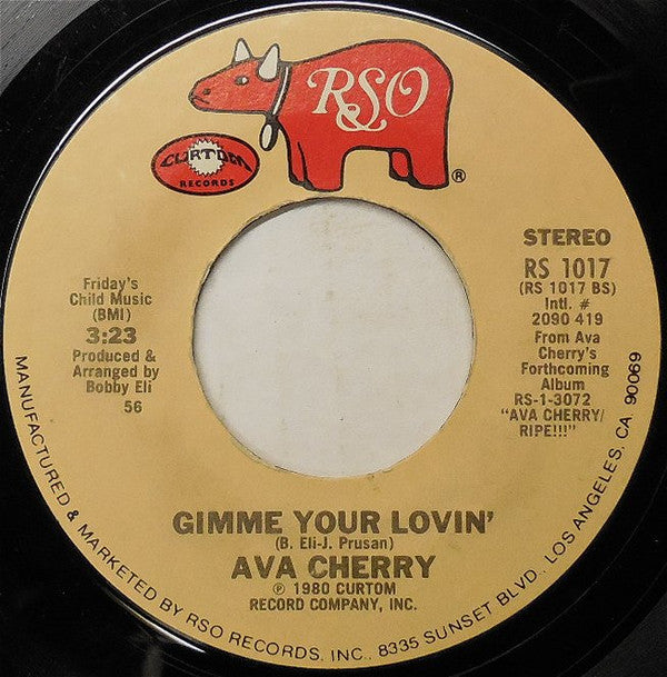 Ava Cherry : Love Is Good News (7", Single)