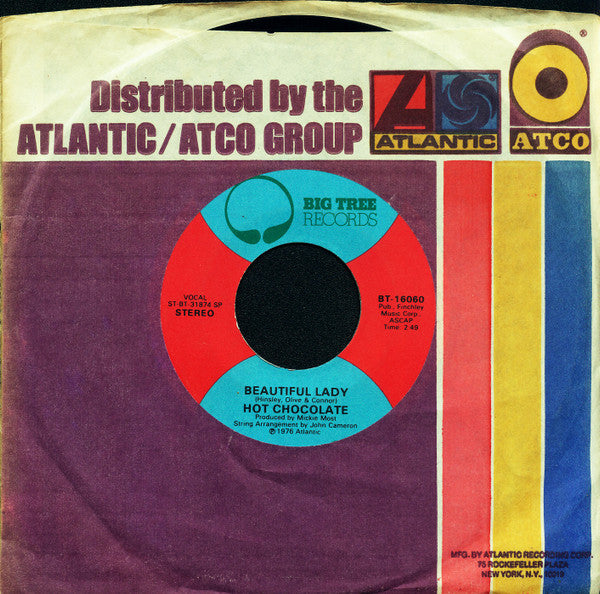 Hot Chocolate : Don't Stop It Now (7", Single, SP)