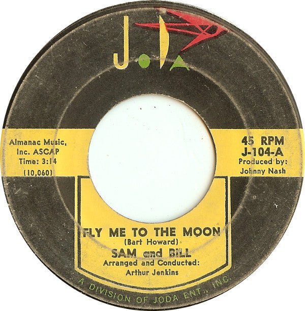Sam And Bill : Fly Me To The Moon (7", Single)