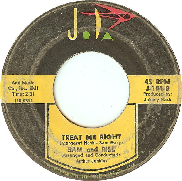 Sam And Bill : Fly Me To The Moon (7", Single)