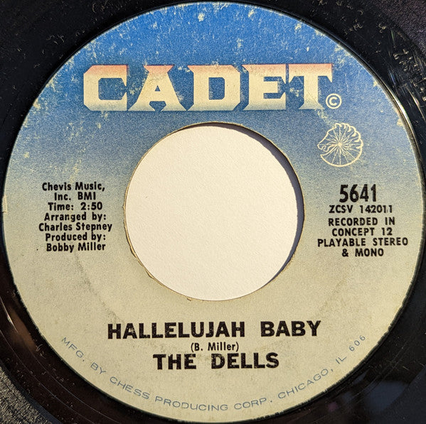 The Dells : I Can Sing A Rainbow / Love Is Blue (7", Single, Styrene, Pit)