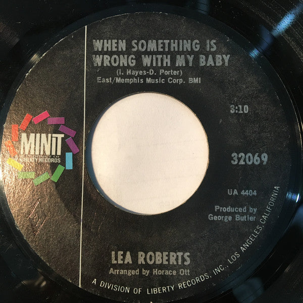 Lea Roberts : When Something Is Wrong With My Baby / Prove It (7")