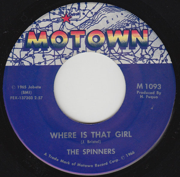 The Spinners* : Truly Yours (7", Single)