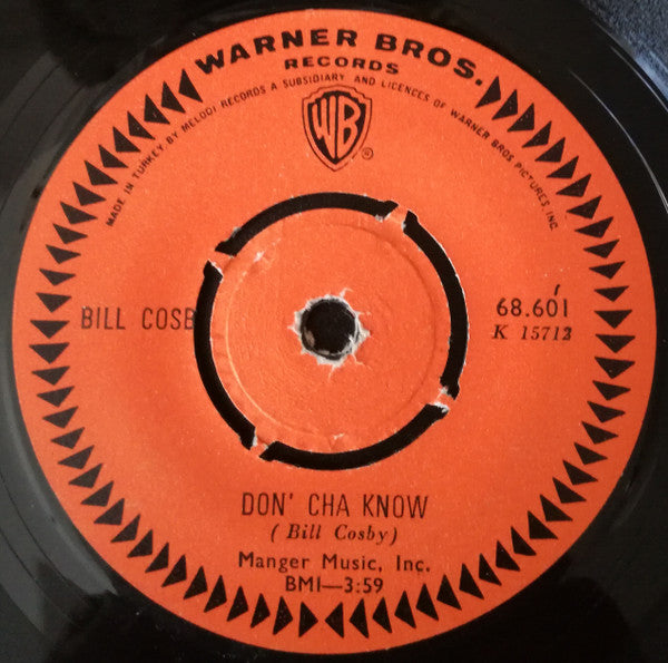 Bill Cosby : Little Ole Man (Uptight - Everything's Alright) / Don' Cha Know (7", Single)