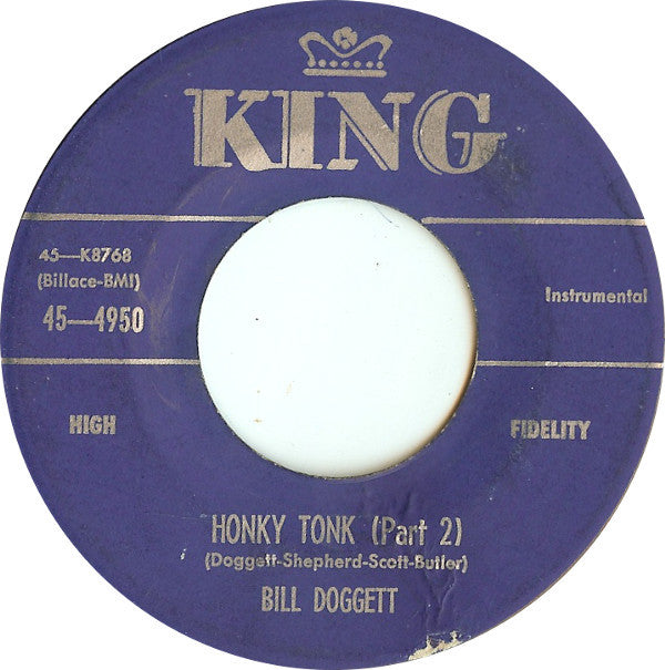 Bill Doggett : Honky Tonk (7", Single)