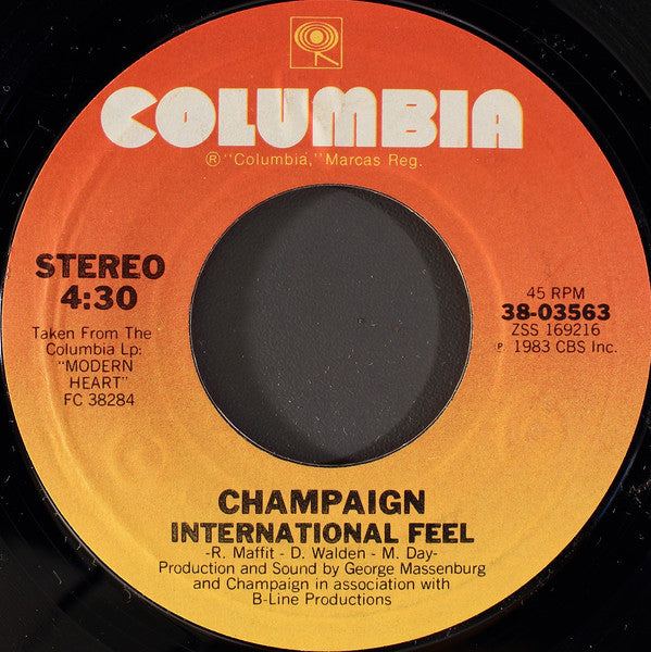Champaign : Try Again (7")