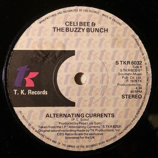 Celi Bee & The Buzzy Bunch : Hold Your Horses, Babe (7")