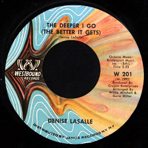 Denise LaSalle : Now Run And Tell That (7", Single)