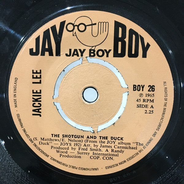 Jackie Lee : Do The Temptation Walk / The Shotgun And The Duck (7", Single)