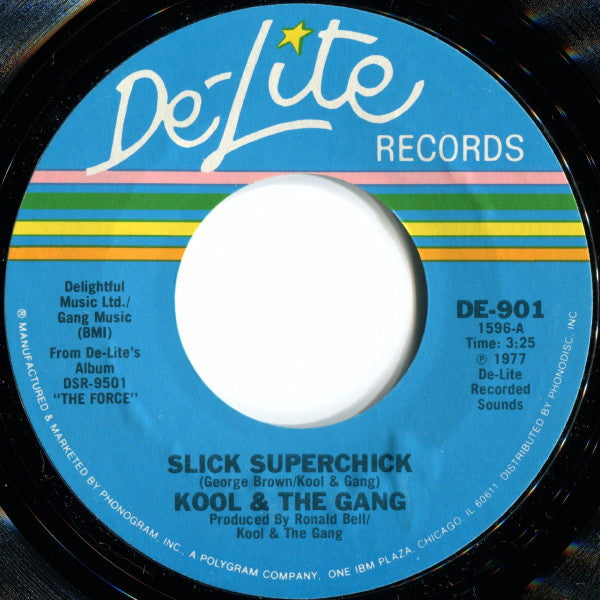 Kool & The Gang : Slick Superchick (7", Styrene, Pit)