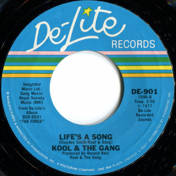 Kool & The Gang : Slick Superchick (7", Styrene, Pit)