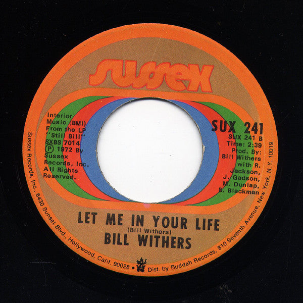 Bill Withers : Use Me (7", Ame)