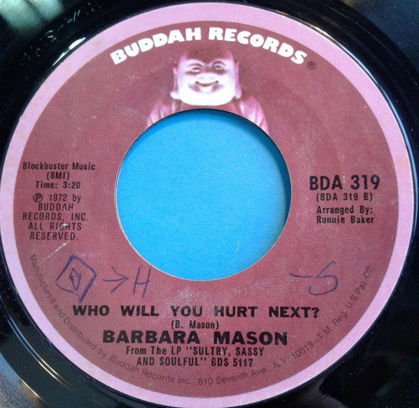 Barbara Mason : Woman And Man / Who Will You Hurt Next (7")