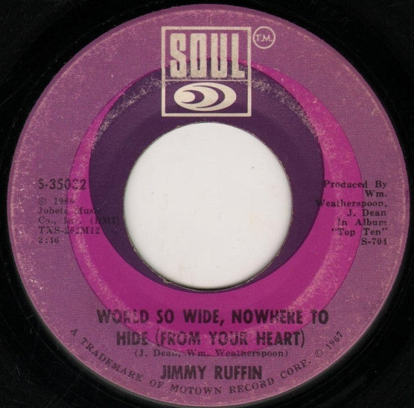 Jimmy Ruffin : Gonna Give Her All The Love I've Got (7", Single, Mono)