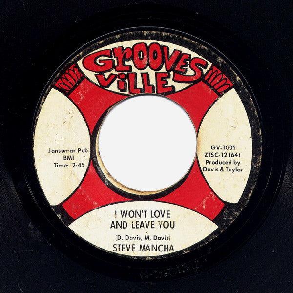 Steve Mancha : Don't Make Me A Story Teller (7", Styrene)