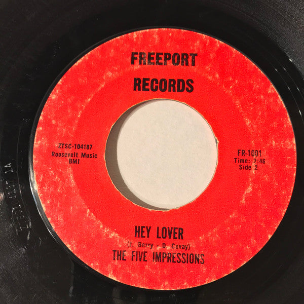 The Five Impressions : Little Miss Sad (7", Styrene)