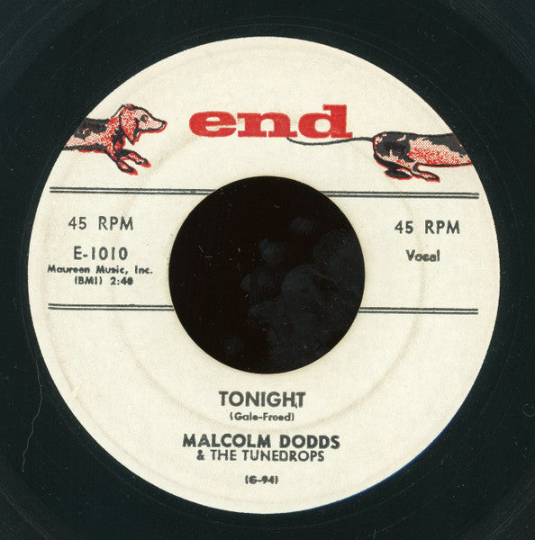 Malcolm Dodds & The Tunedrops : Unspoken Love / Tonight (7")