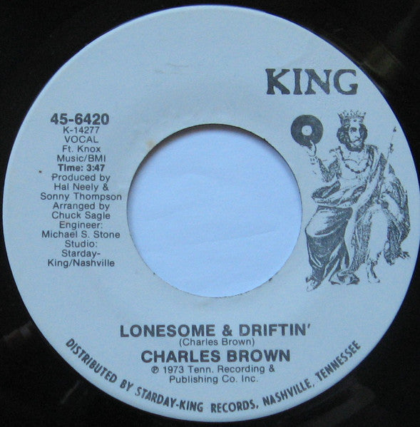 Charles Brown : For The Good Times / Lonesome & Driftin' (7", Single)