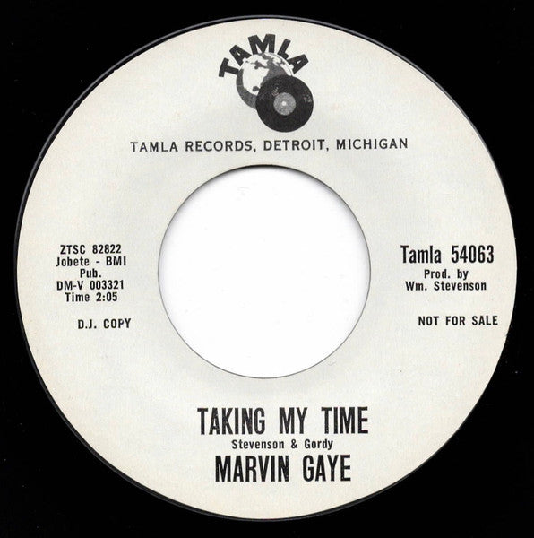 Marvin Gaye : Soldier's Plea (7", Single, Promo, Styrene)