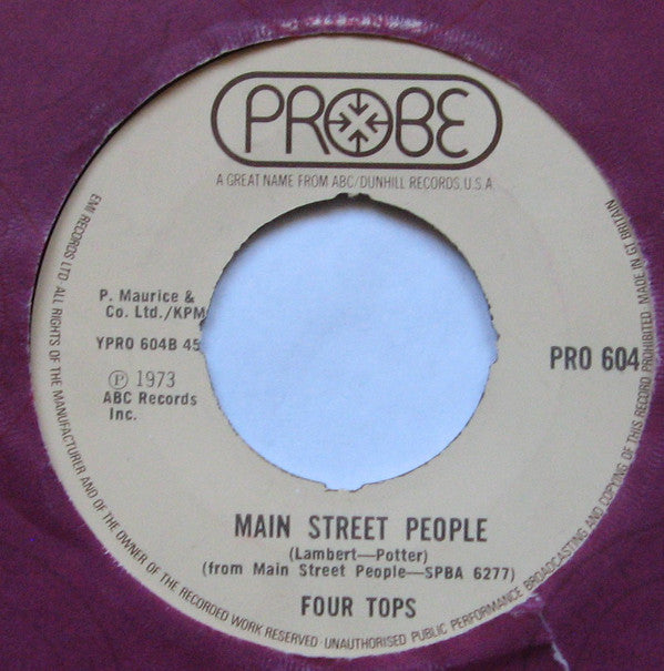 Four Tops : Sweet Understanding Love (7", Single)