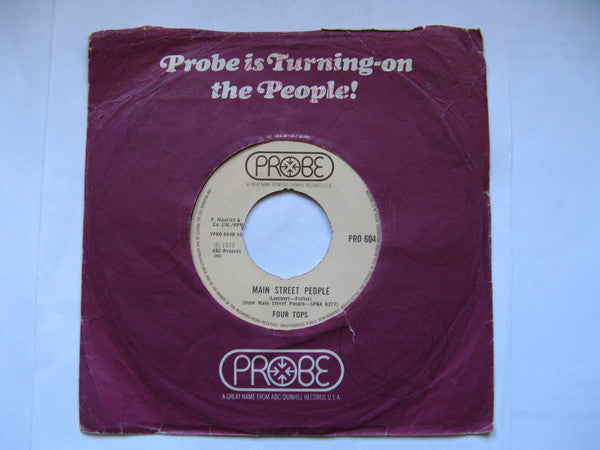 Four Tops : Sweet Understanding Love (7", Single)