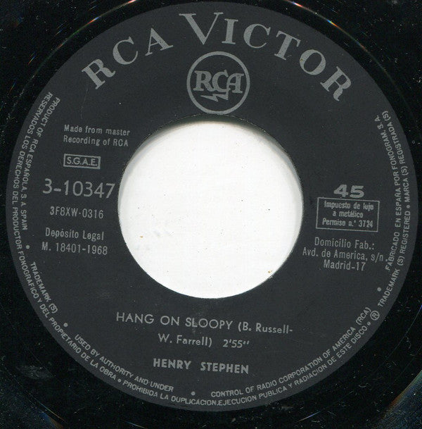 Henry Stephen : Limon Limonero (7", Single)