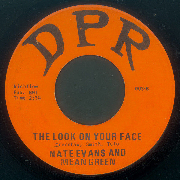 Nate Evans And Mean Green (2) : This Time With Feeling (7")