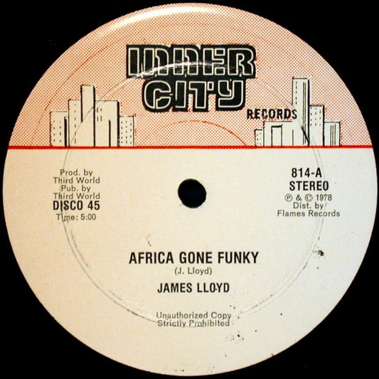 James Lloyd : Africa Gone Funky / You And I (12")