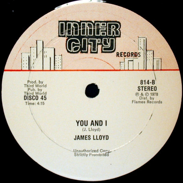 James Lloyd : Africa Gone Funky / You And I (12")