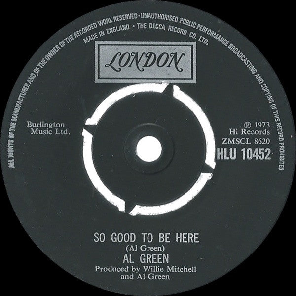 Al Green : Let's Get Married (7")