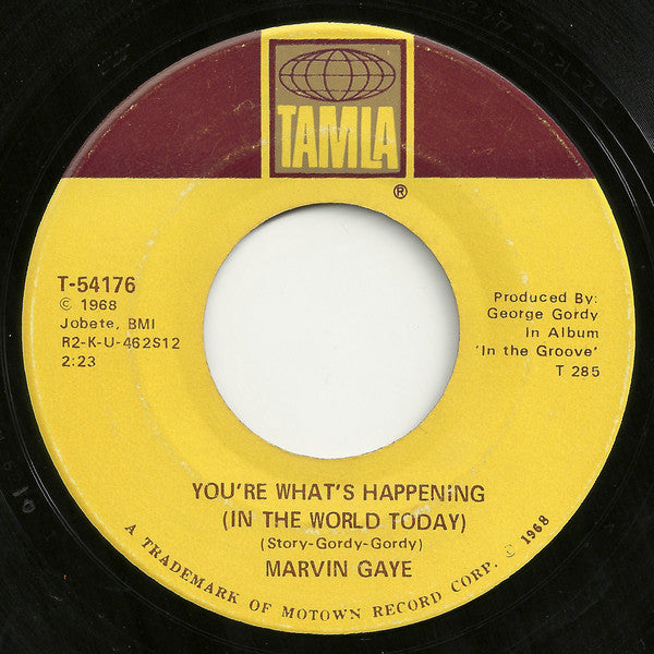 Marvin Gaye : I Heard It Through The Grapevine (7", Single, Ame)