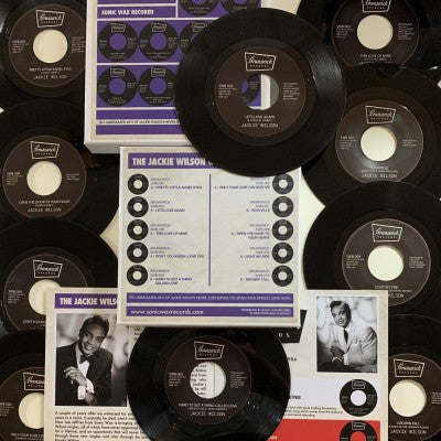 Jackie Wilson : The Jackie Wilson Unreleased Box Set (10x7", S/Sided, Ltd)