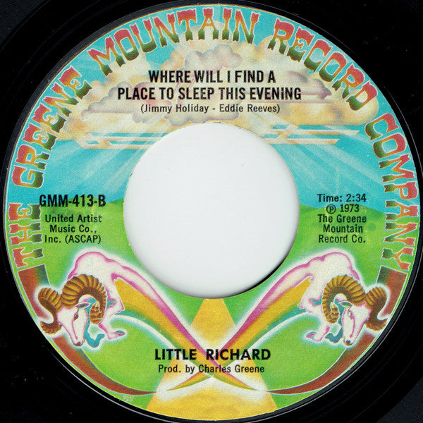 Little Richard : In The Middle Of The Night / Where I Will Find A Place To Sleep This Evening (7", Single, Styrene)
