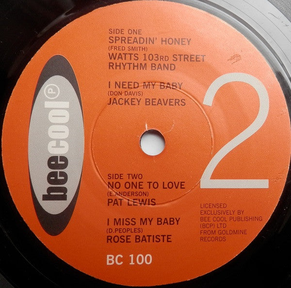 Various : The In Crowd Cool 4... (7", Comp)