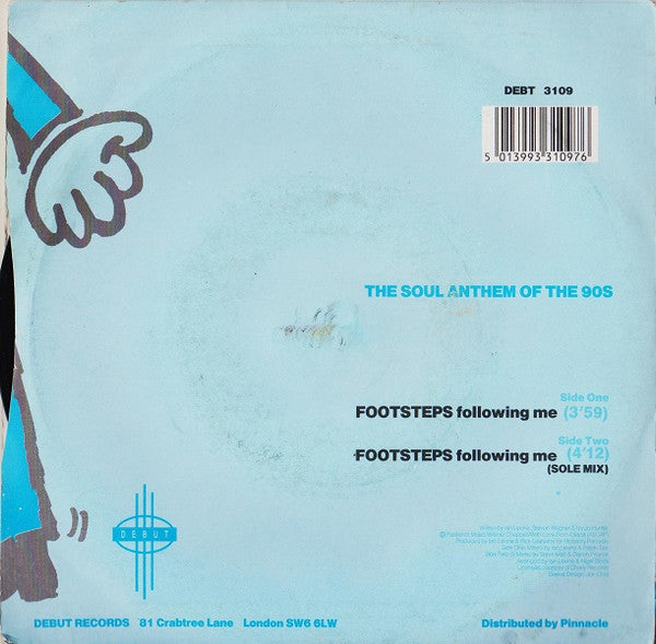 Frances Nero : Footsteps Following Me (7", Single)