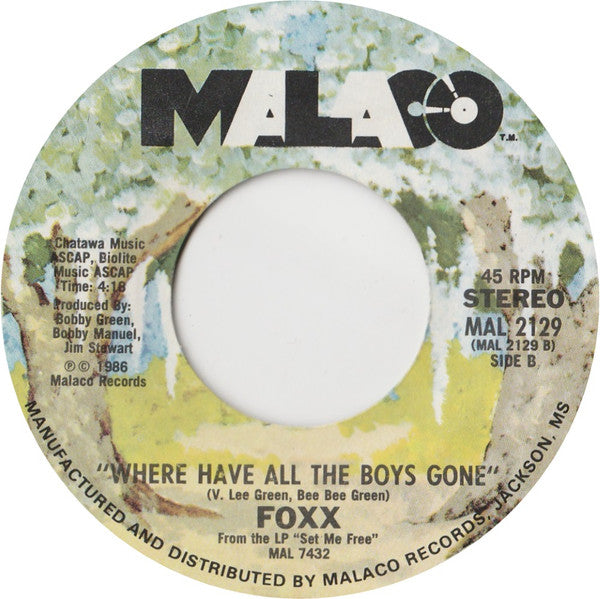 Foxx (6) : Never (7", Single, Styrene, Pit)