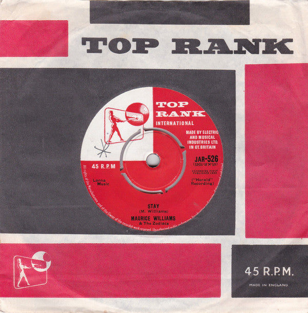 Maurice Williams & The Zodiacs : Stay (7", Single)