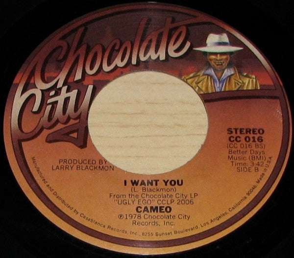 Cameo : Insane (7", Single, Styrene)