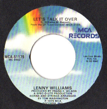 Lenny Williams : Freefall (Into Love) (7", Single)