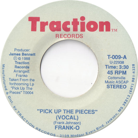 Frank-O : Pick Up The Pieces (7", Single)