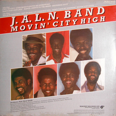 J.A.L.N. Band : Movin' City High (LP, Album)
