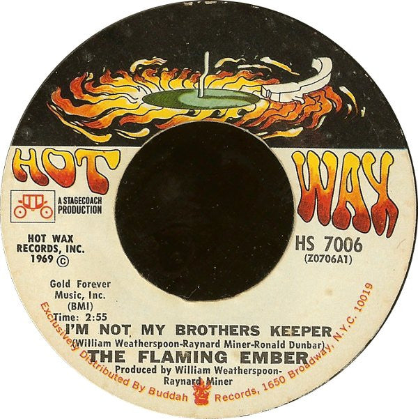 Flaming Ember : I'm Not My Brothers Keeper / Deserted Village (7", Single, Styrene, Pit)