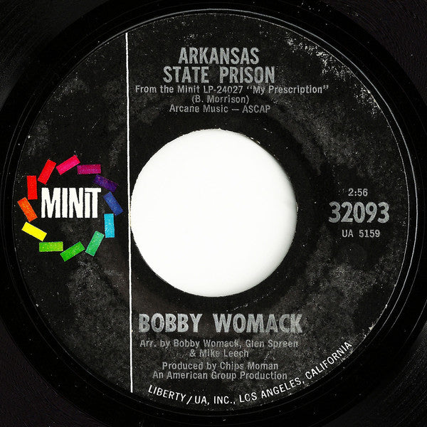 Bobby Womack : More Than I Can Stand (7", Single, Styrene, Mon)