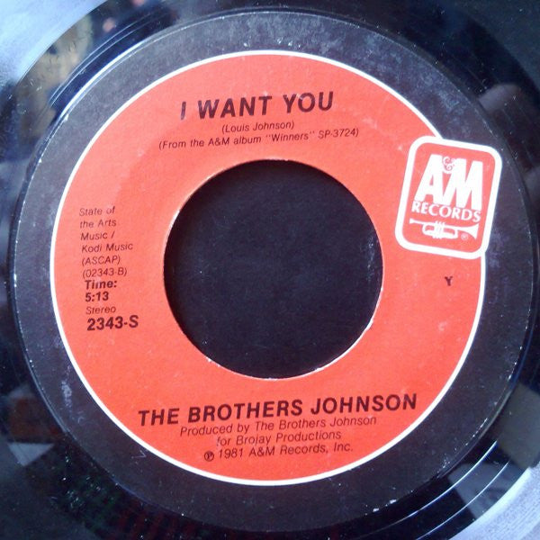 Brothers Johnson : The Real Thing (7", Single)