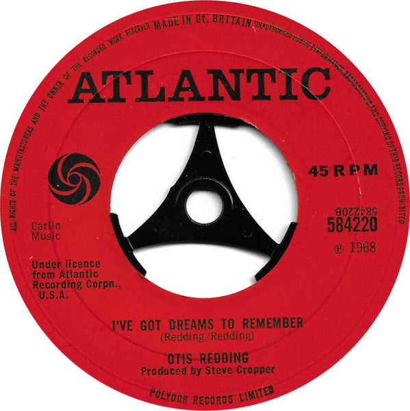 Otis Redding : Champagne And Wine (7", Single)